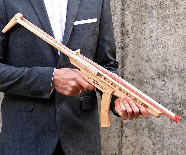 Office Rubber Band Blaster